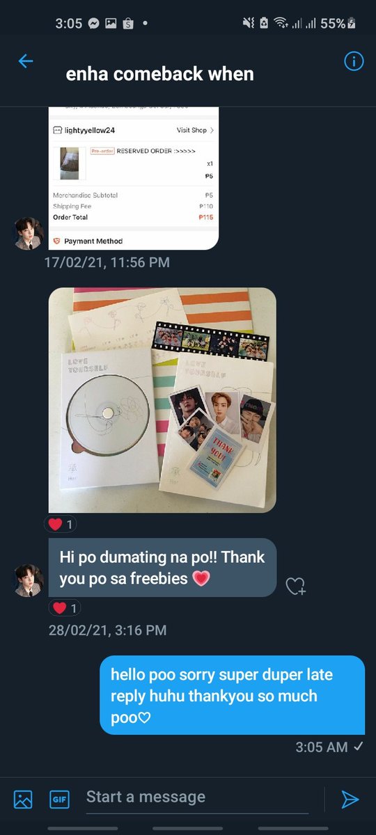merchrandize's tweet photo. thankyou so much poo more budols poo♡
#MRL_PROOFS https://t.co/GXYZDFnSHr