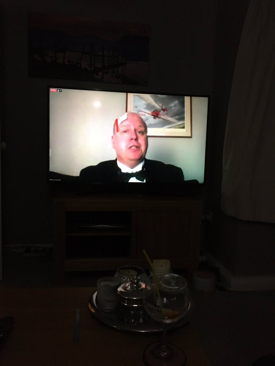 derekdalek's tweet photo. Tuned into the #hba2021 on the big screen good luck for everyone tonight from @radiowey https://t.co/m8AwXB9ib9