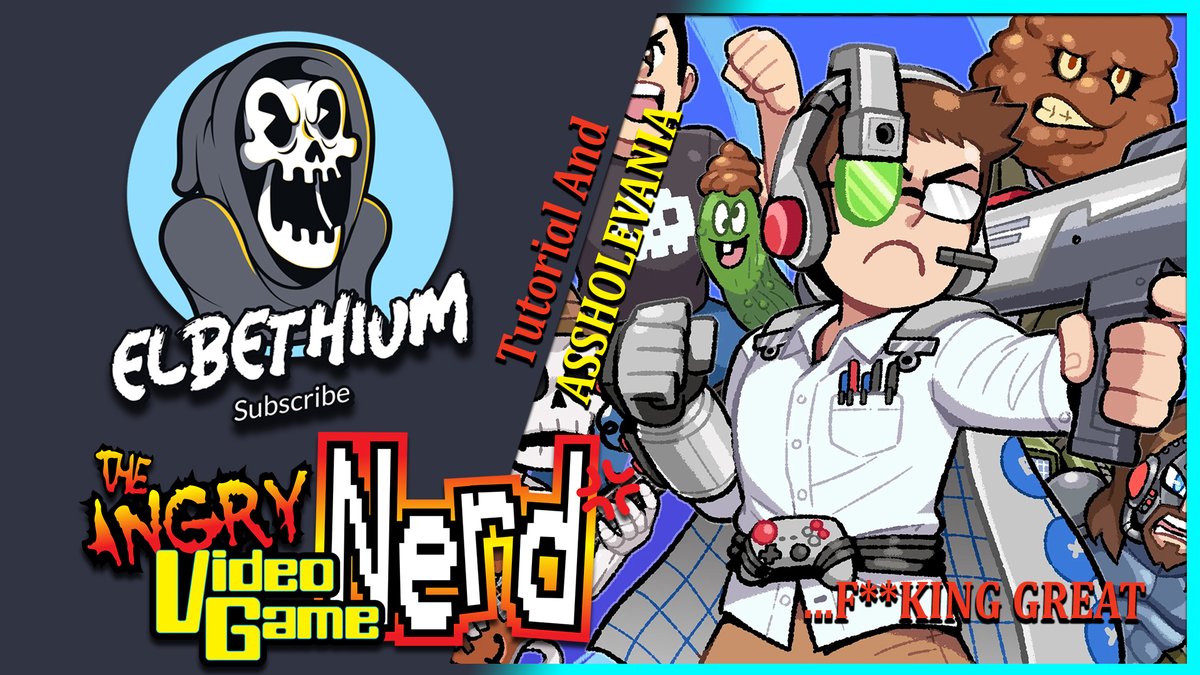 elbethium's tweet image. old school 8bit gaming doesnt get better(and harder) than this. the Nerd is a legend and to support him only feels right. 2 fantastic games for 15 bucks.

assholevania, here: youtube.com/watch?v=h8Cx-c…

#avgn #angryvideogamenerd #PS4 #ps5