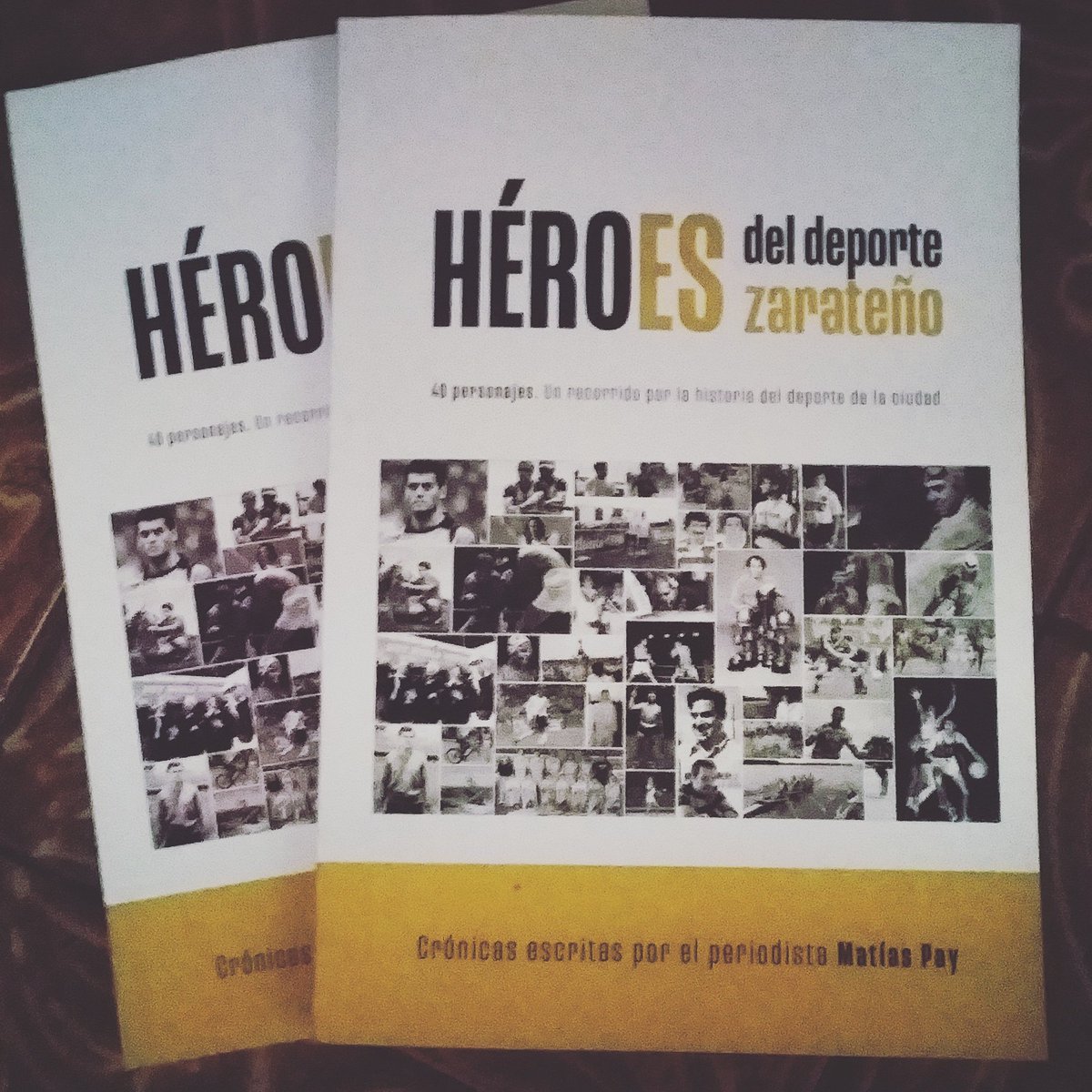 ¡Nueva edición! Ya podés conseguir el libro "Héroes del deporte zarateño" en las librerías Juanele y Viñas.

instagram.com/p/CMhdpbfpUYa/…