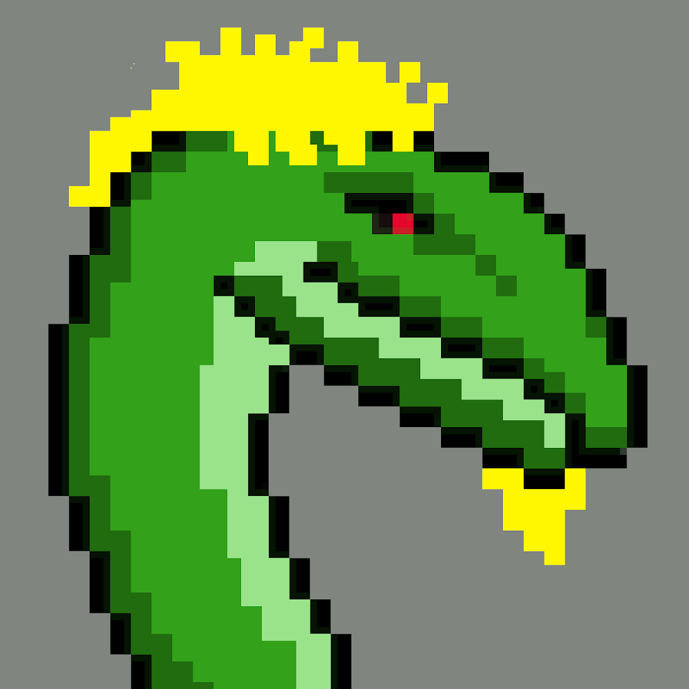 Cryptosnakes1's tweet photo. @MadeByBrayden Cryptosnake #11 of #100
Check out our new collection! @opensea

https://t.co/czhAd64CWN

#NFT #NFTs #snake #animation #pixelart #nftcollector #nftart #digitalart #opensea #NFTartists #nftcollectors https://t.co/Sv6c7e7FRH https://t.co/pfySyAdYWa