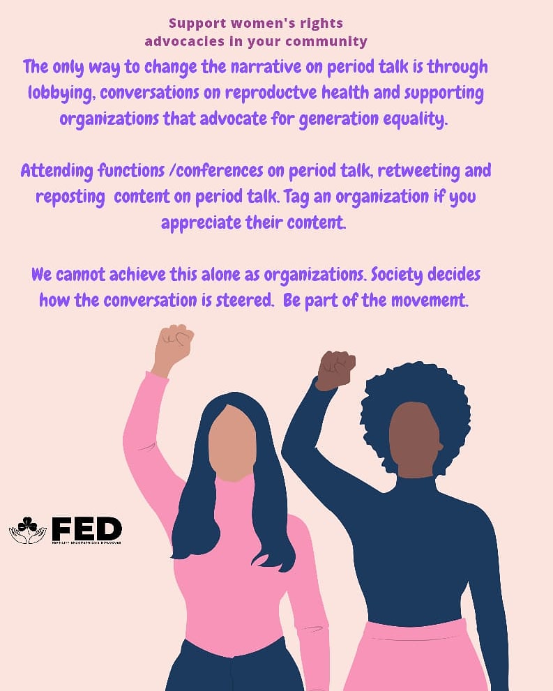 Ending period Stigma is a collective responsibility 
#KenyaNiMimi
#menstrualhealthmuseum
#Men4Periods365
#men4periodsmovement