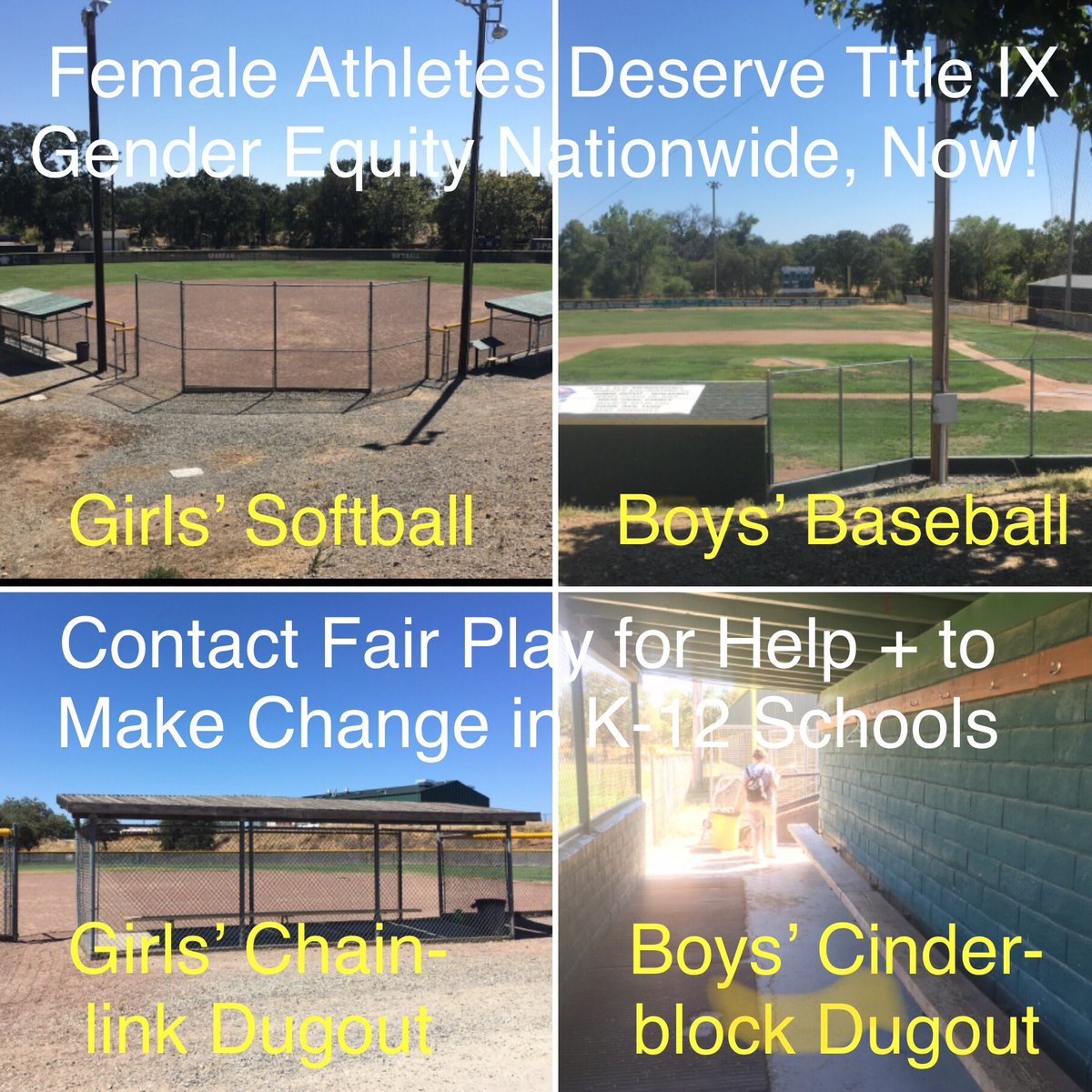 FairPlay4Girls's tweet photo. @togethxr Yes! And nonprofit @FairPlay4Girls is doing that work each day for girls and young women needing TitleIX advocates. We’re ready to team up and help! ⛹🏽‍♀️💪🏽✨ https://t.co/TjdAlBqxKj