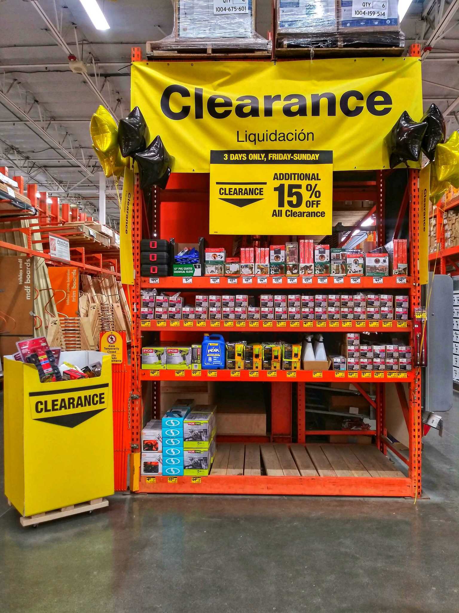 Home cheap depot clearance