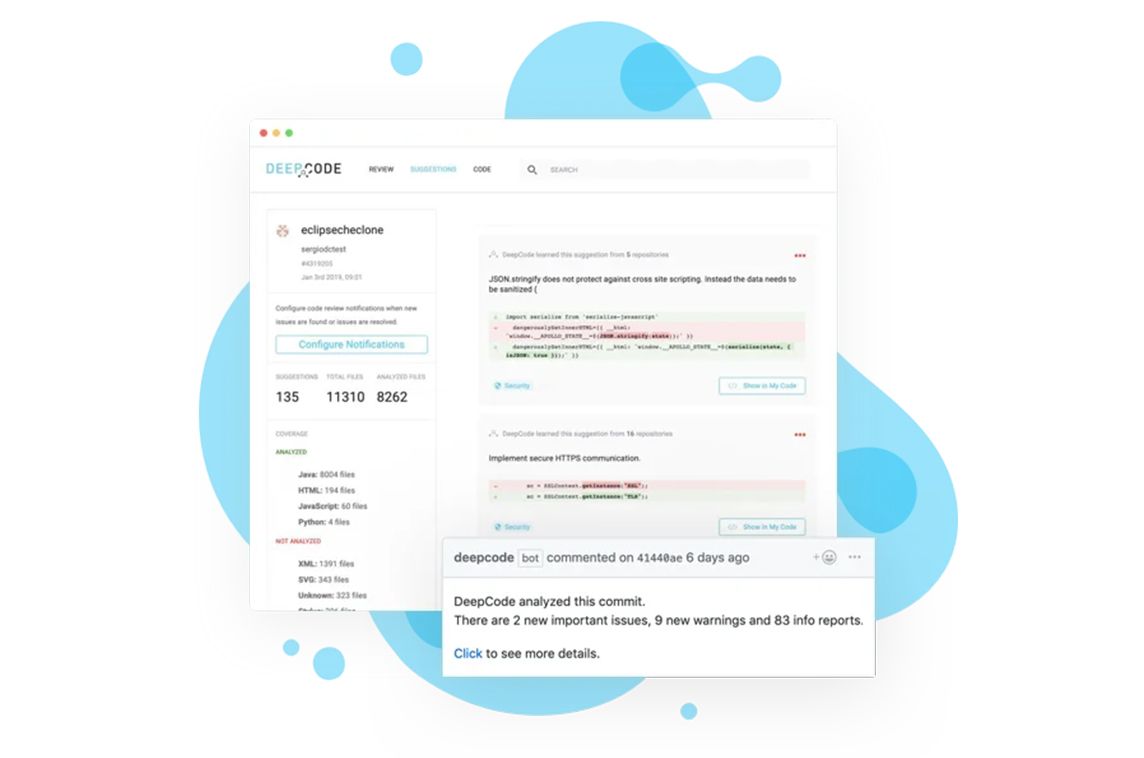 MadeWithVueJS's tweet image. Automatically get suggestions on how to improve your code while you write it 🤯 @DeepCodeAI analyses it in real-time and tells you about important issues. It even shows you how other devs solved similar problems! - madewithvuejs.com/deepcode