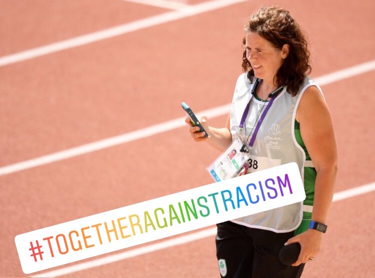 Tomorrow is International Day Against Racism, in support of the campaign from @INARIreland I’m standing #TogetherAgainstRacism

Racism has no place in Ireland and no place in sport. Yet it exists. In a diverse Ireland we need to be better. Our strength comes from togetherness.