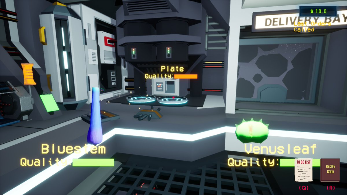 Bored? 

redsea.itch.io/station86

Station 86 is a first-person cooking game like no other. Man a deep-space restaurant alone, fulfilling the orders of hangry aliens. 

This business is gonna eat you up. 
#indiegame #lowpoly #scifi #screenshotsaturday #cooking
