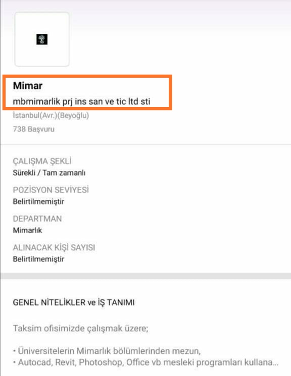 UcretliIssizMim's tweet photo. #İfşa ediyoruz! Bu ilana başvuran meslektaşımıza, bırakın @TMMOB1954 tarafından belirlenen mühendis/mimar en az ücretini, genel asgari ücretin dahi altında olan 1750 TL maaş teklif edilmiştir! https://t.co/5qEyzIjhCY
