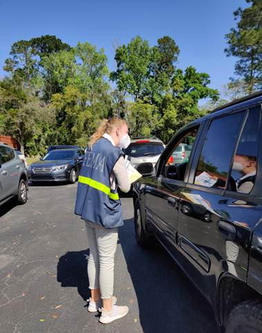 PIOMarkBrady's tweet image. Work by #JIS/JIC Gateway #FL Community Vaccination Center reminds me of @FEMA_EMI #AdvancedPIO Course: @FEMA &amp;amp; @FLSERT Community Outreach Crosswalk Teams are reaching out to @CityofJax communities. Important vaccination info necessary for a sound decision. #vaxjax #GetTheVaxJax