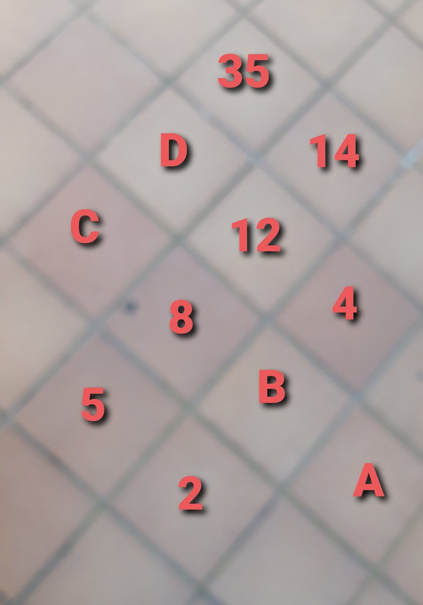 Kalkulatu A, B, C eta D-ren balioak. #matejolasa #maitematika