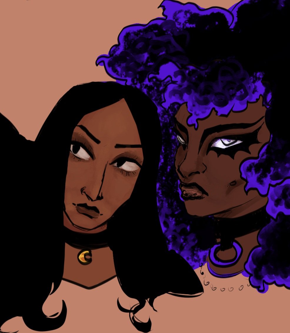 ⭐⭐⭐#BiCreators hihi! im a black nb biseggsual, art student studying game art and I wanna make a queer fantasy webcomic someday :3 ⭐⭐⭐ pls rt!!!! thank yew? 