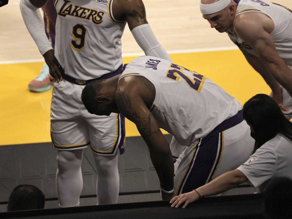 LeBron James out indefinitely after injuring ankle