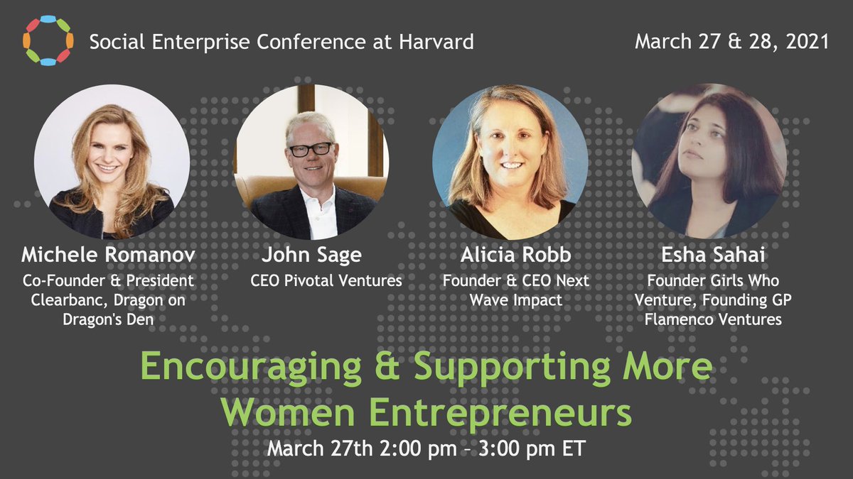 secon_harvard's tweet photo. 40% of start-ups are founded by women... yet only 2.2% of VC funding in the United States goes to women founders. Why the gap? 

In this panel we will explore the disparity that exists in VC funding, its implications and ways to resolve it. Join us!

https://t.co/zO23ilruvO https://t.co/Zn2ccUTieJ