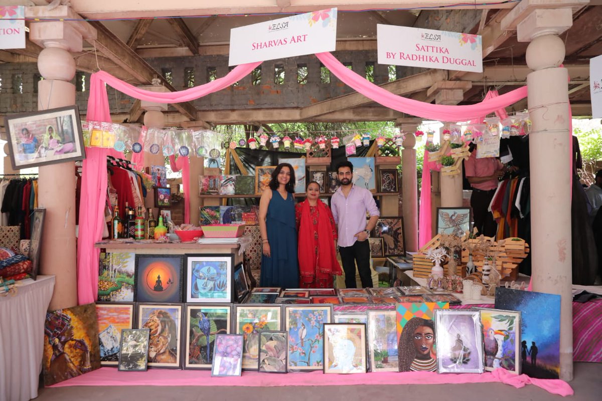 LSRELSA's tweet photo. Last day,  today of the Bazaar at the Bikaner House. Be there to power women empowerment! https://t.co/LDnySgJe6b