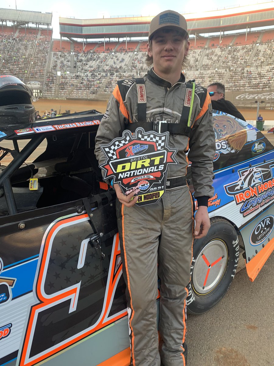 Thomasracing97's tweet photo. Mitch made the feature race!! Started 3rd in the lcq, ran 2nd for some laps and then came back to 3rd!
Stay tune to see how the feature race goes๐๐
#BristolDirtNats #ItsBristolBaby #thomasracing97 #mitchthomas https://t.co/QbvqgfYg4B