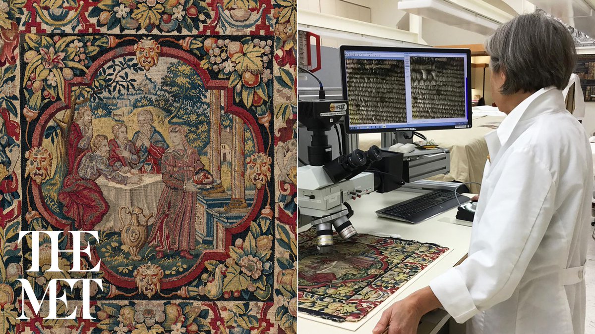 🎥 WATCH—How do X-rays, microscopy, and other advanced imaging techniques help tell the stories of textiles?

Join Met conservator Cristina Balloffet Carr to discover how The Met uses new scientific discoveries to understand textiles. 🔬 🧵

Watch now → met.org/3sfCjWc