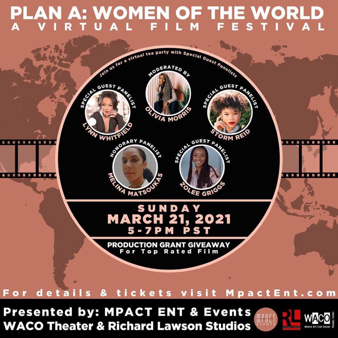 wacotheater's tweet photo. One more day! We are so excited! It’s not too late to buy your tickets. To view more about the special guest panelists and films, click the link below. See you there! 🤍🙏🏾

PLAN A: Women Of The World 
https://t.co/PDAL62IVba #WomensHistoryMonth https://t.co/a1KQwzQzSZ