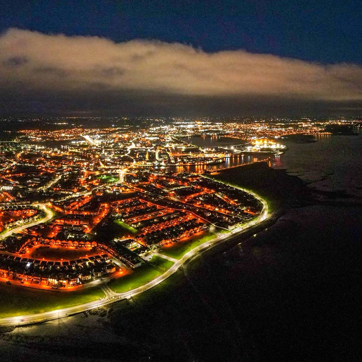 #Galway #Ireland this fine evening! 
#drone #photooftheday by <a href="/mairtinlally/">mairtinlally</a>
Full #360 Photo at facebook.com/12850252615438…