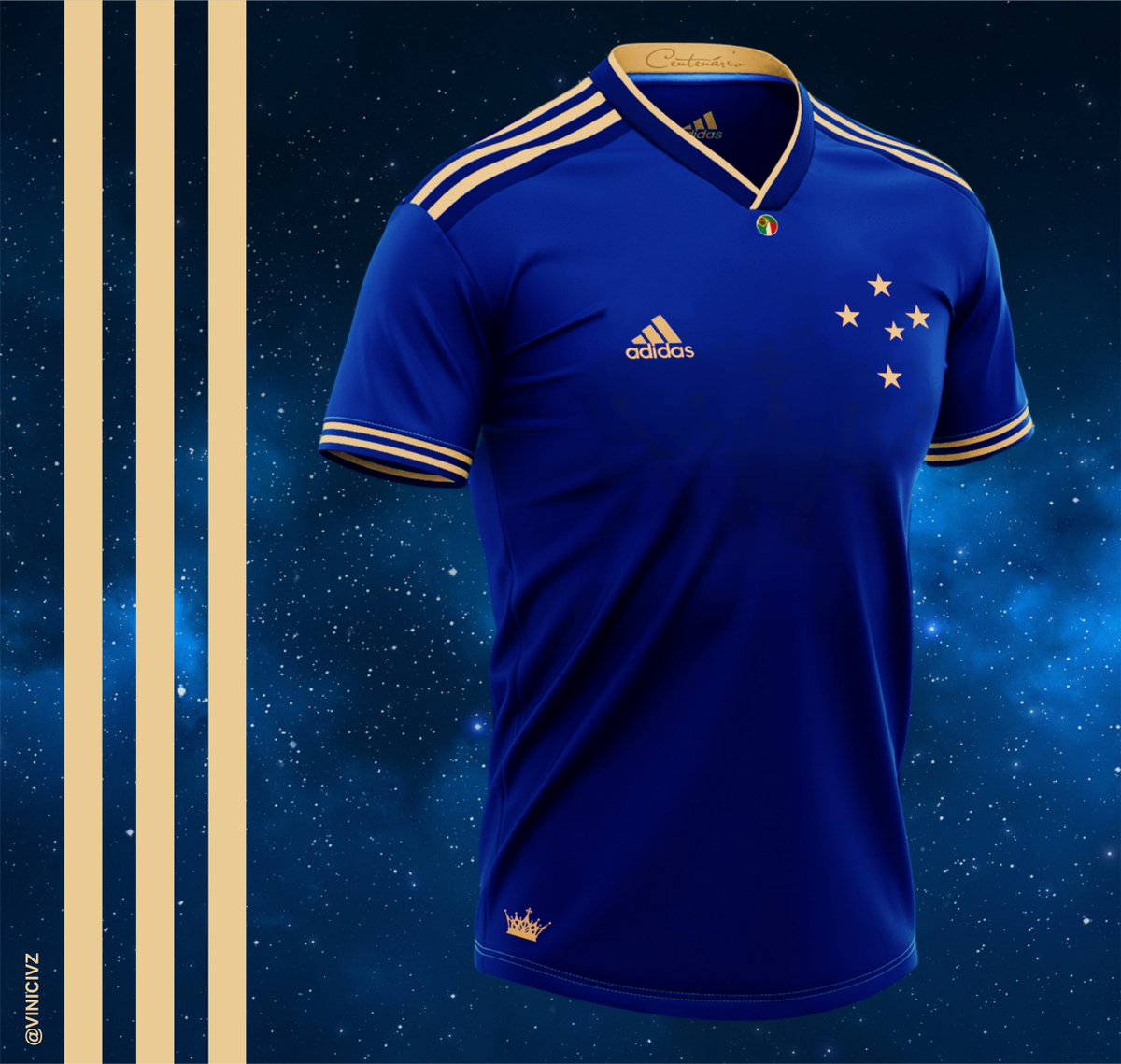 camisa cruzeiro adidas centenario