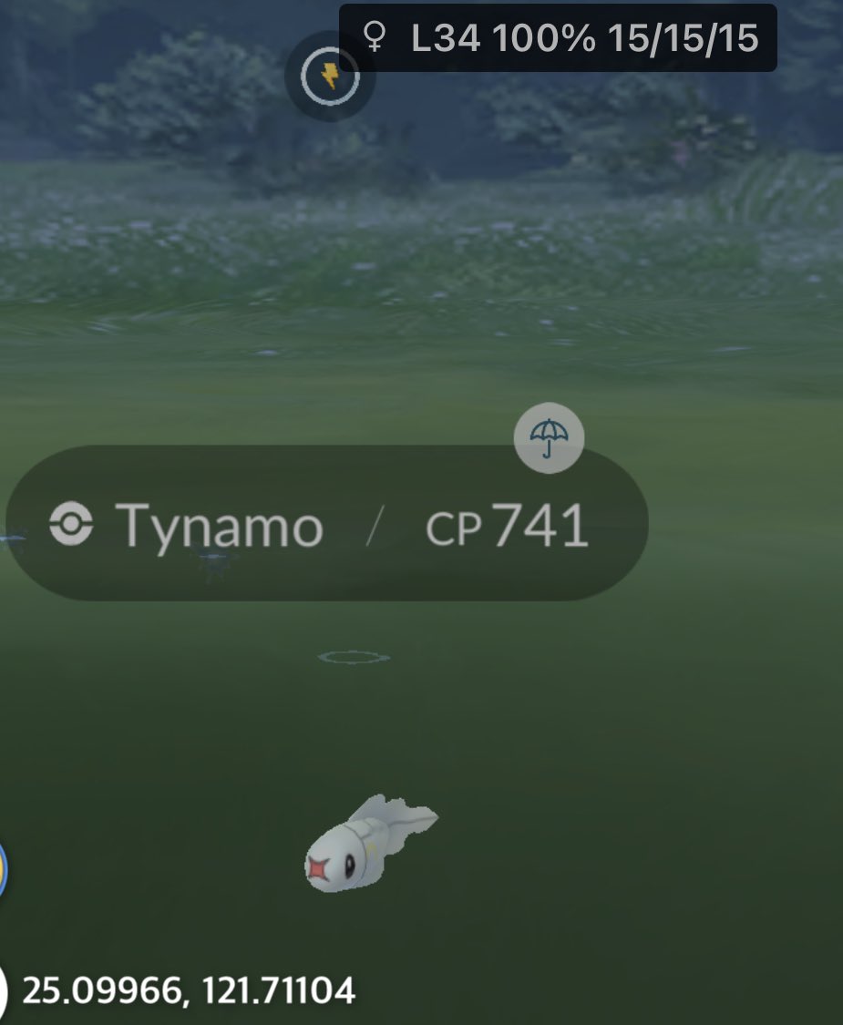 CoordsPokemon's tweet photo. 25.09966,121.71104
#Tynamo β‘ππ―34.741
πΊβ#NOTshinycheck #iv100 @αΆα΅α΅Κ³α΅Λ’α΅α΅α΅α΅α΅α΅βΏ https://t.co/7RyiFfel5n