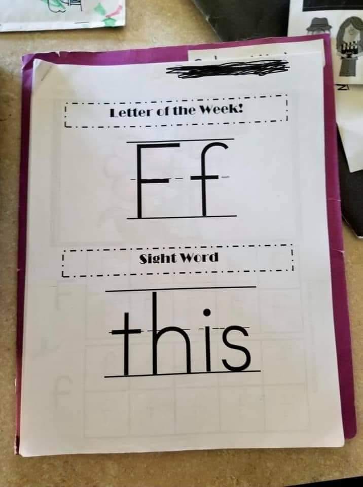 Your child's teacher is crying out for help!