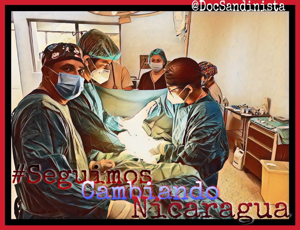 #20febrero #SeguimosCambiandoNicaragua #SaludEnFamiliaYComunidad Hospital Infantil Manuel de Jesus Rivera "La Mascota" realiza brigada Quirúrgica Operando 23 pacientes y  27 procedimientos, Restituyendo los derechos a la salud en los niños