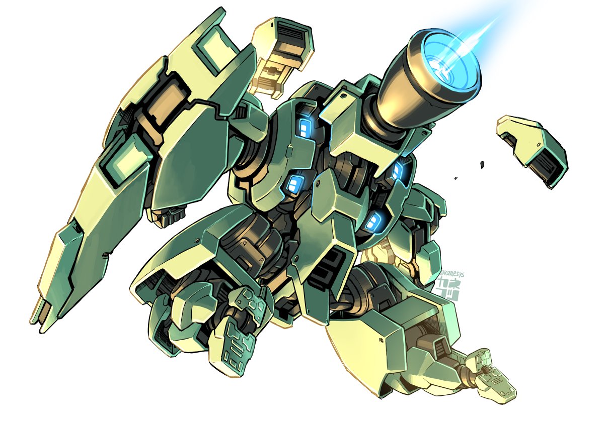 mecha robot no humans solo weapon white background gun  illustration images