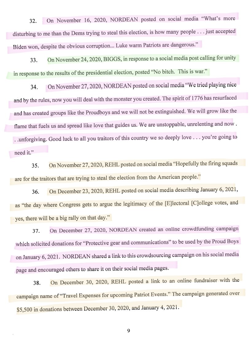  #ProudBoys  #Indictments  #Conspiracy #EthanNordean  #RufioPanman #JoeBiggs  #SergeantBiggs #ZacharyRehl #CharlesDonohoe #UnindictedCoConspirator  #RogerStone (9-11)