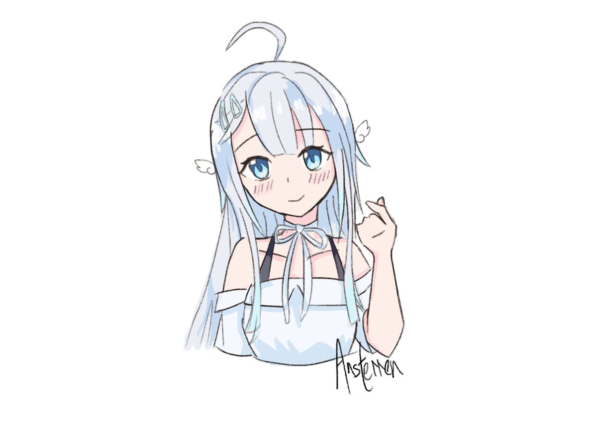 ansterren's tweet photo. Inspired to make some tenshi stickers. Happy with how they turned out!  #utoart https://t.co/KyxKrQKGcE