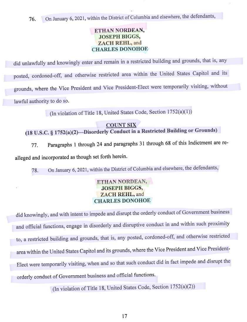  #ProudBoys  #Indictments  #Conspiracy #EthanNordean  #RufioPanman #JoeBiggs  #SergeantBiggs #ZacharyRehl #CharlesDonohoe #UnindictedCoConspirator  #RogerStone (15-17)