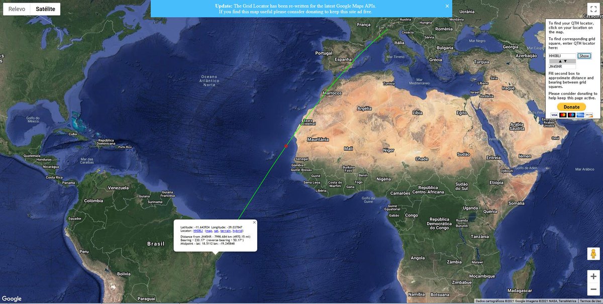 Thanks #IK2XRL (JN45nr) (Mauro) for contacting RS-44 orbit #5745 at 12:49z - (7,999Km).