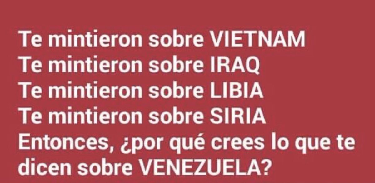 Quien está de acuerdo conmigo levanten la mano sígueme y te sigo de inmediato quiero llegar a 200 @AntonioM646 @Empedraera @alejabolivarian @ArturoMeggido @ElQueLosDELATA @HELIODOPTERO @SanojaReinaldo @LorenzoCal14 @ElRatonJodedor @FrasesSilvio @petrogustavo @oyarondon @miindia