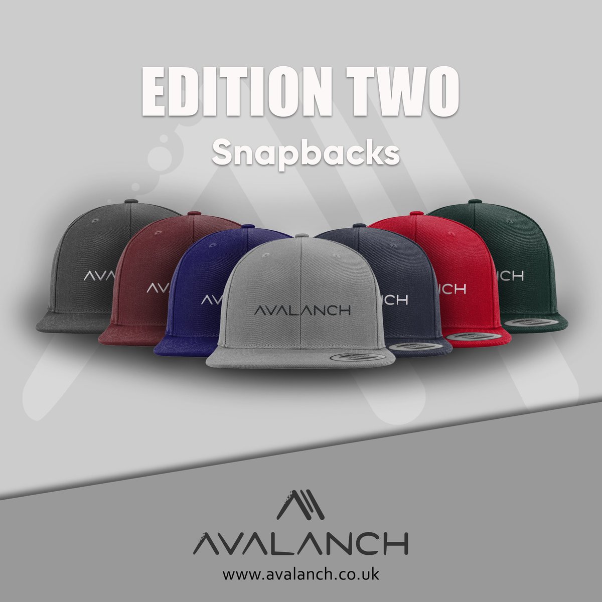 Who dont love a #snapback ? 3 design styles across multiple color choices. Plus, 10% off when you sign up at avalanch.co.uk

#hats #snapbacks #streetwear #urbanlife #ClothingBrand #avalanchuk #fashionaddict #streetlife