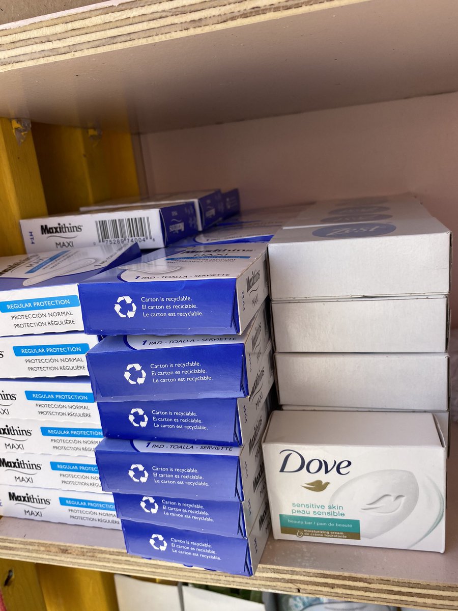 FullCircleOrg's tweet photo. Stocked the Leimert Park Fridge’s hygiene department today. We added some pads, tampons, masks,socks, men’s and women’s underwear, sanitizing wipes &amp; some tide/Downey combo packs. 

Please see if you have a community fridge near you ❤️

Shoutout to the Fridge and Hot and Cool❤️🙌🏽 https://t.co/2B80GnbAla
