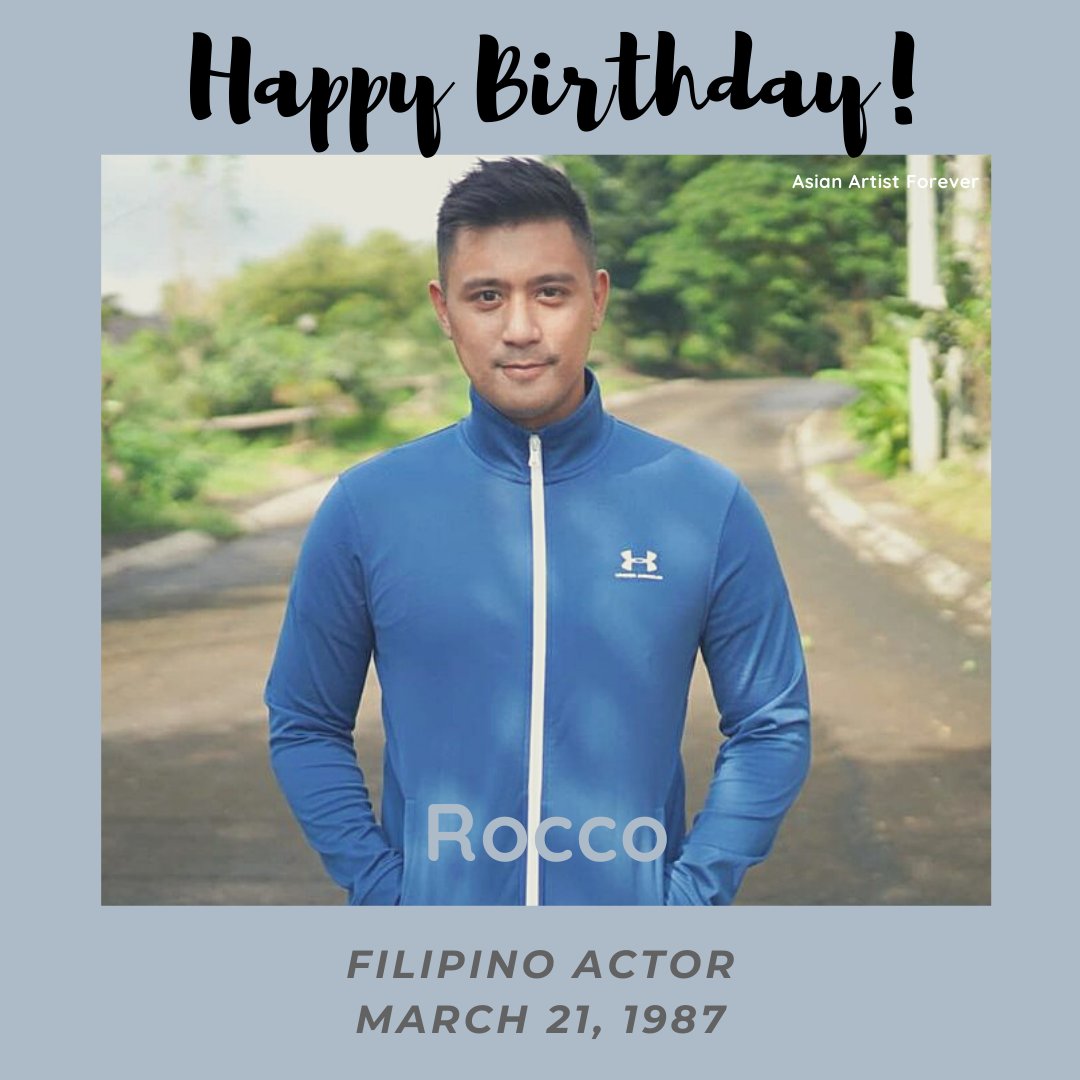 Happy Birthday Rocco Nacino...     