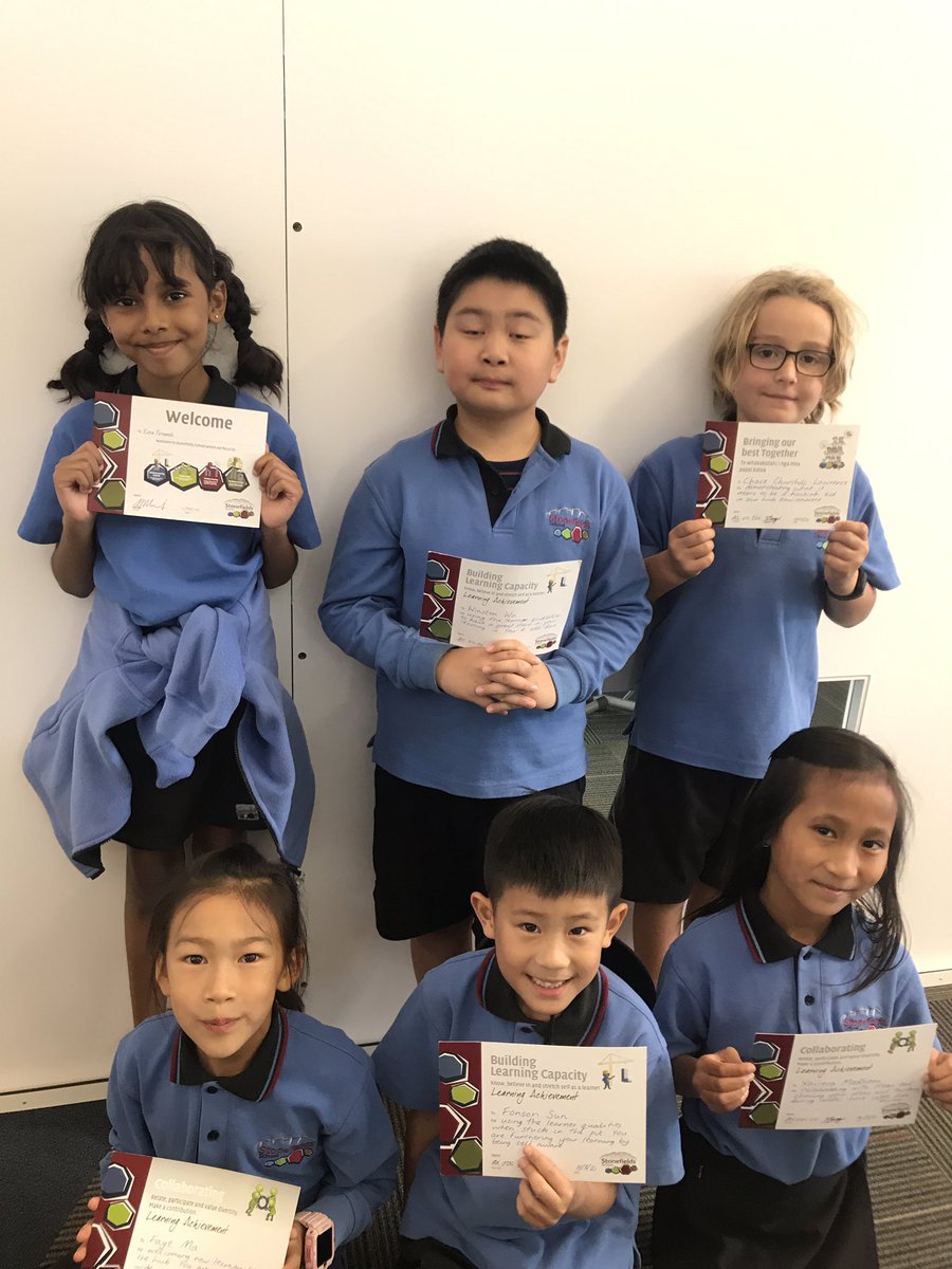 Well done to these Hub 9 learners who have made a fantastic start to their time in Year 3/4 <a href="/StonefieldsSch/">Stonefields School</a>