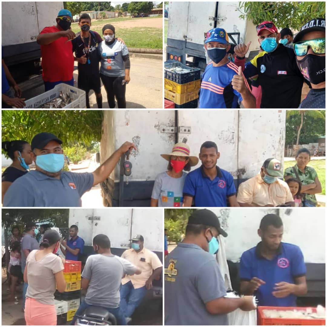 MRIDCH2's tweet photo. #20Marzo2021, Edo. Bolívar, realizamos una jornada de venta de sardinas a precio solidario, de la mano del consejo comunal de 4 de febrero y con el apoyo de empresarios locales.Reafirmando una vez más nuestro compromiso de trabajar. Mi presidente @NicolasMaduro y @GobJustoNoguera https://t.co/7rRWFyW6NN