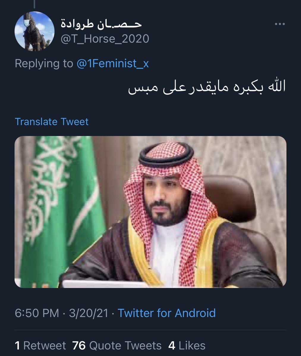 تذكر أن الذباب هم مسعوديين في المهلكة السعودية ويخرج منهم هذا الكلام!!!!