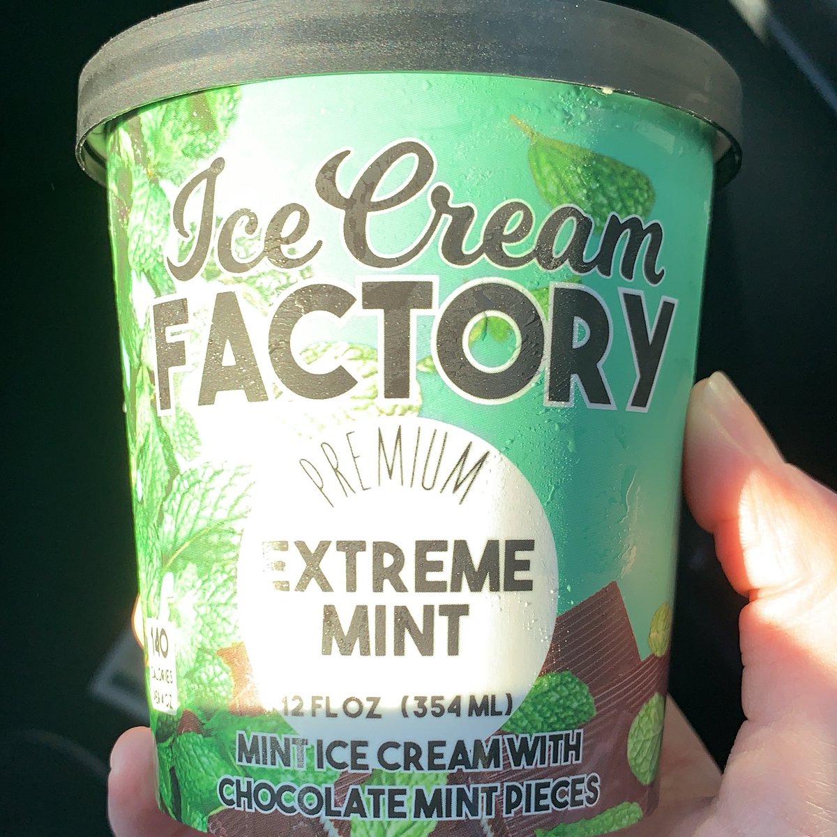 Just stopped by the <a href="/BreakTime85/">Break Time</a> in Ashland and tried some of <a href="/Factoryicecream/">Ice Cream Factory</a> scoops! Ate those way too fast but picked up some pints too! -Liz
