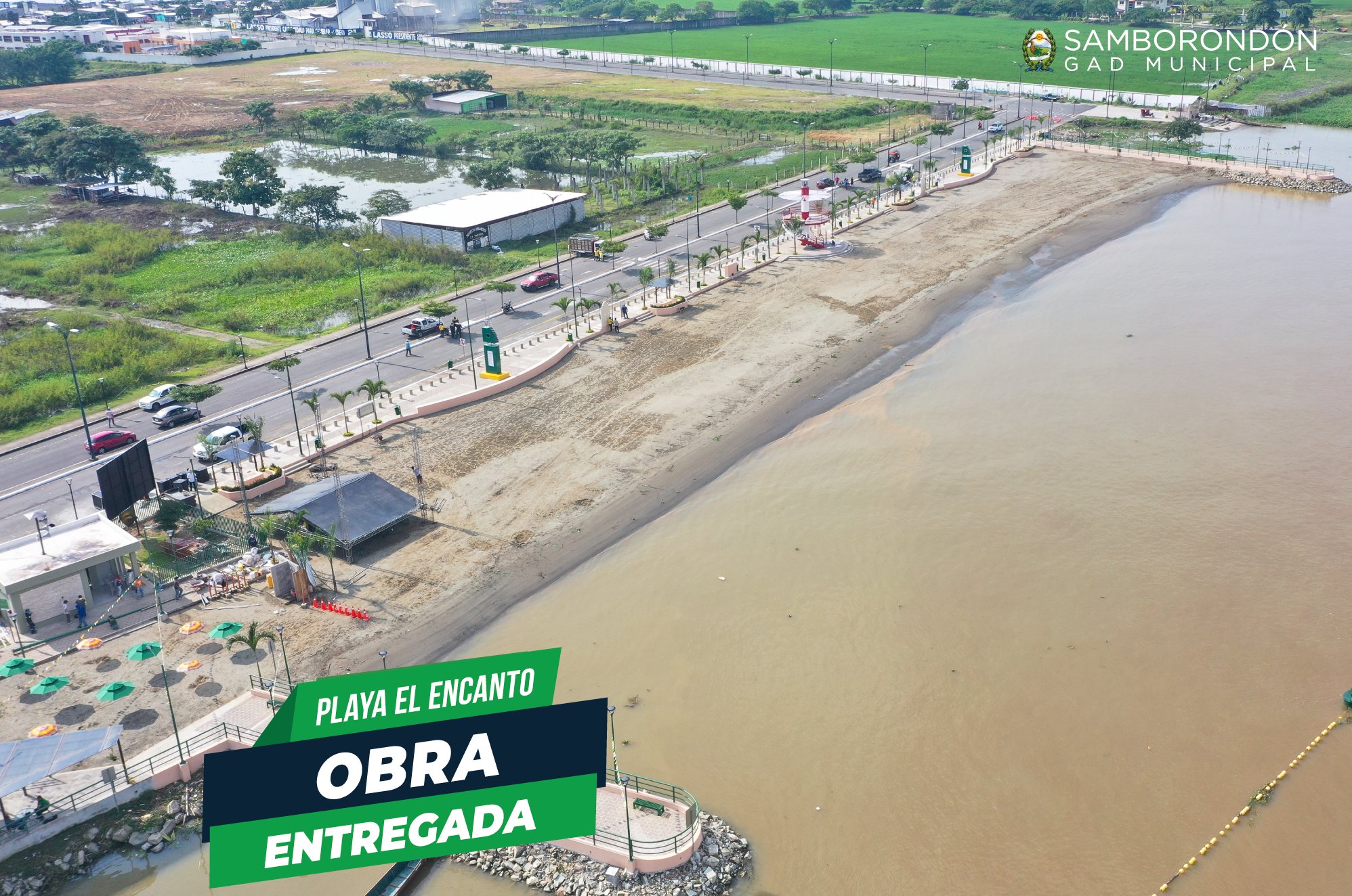 Samborondón в X: „La reactivación del turismo en Samborondón continúa a  paso firme, con la inauguración de la Playa El Encanto, una obra que  convierte a nuestra ciudad en un destino turístico