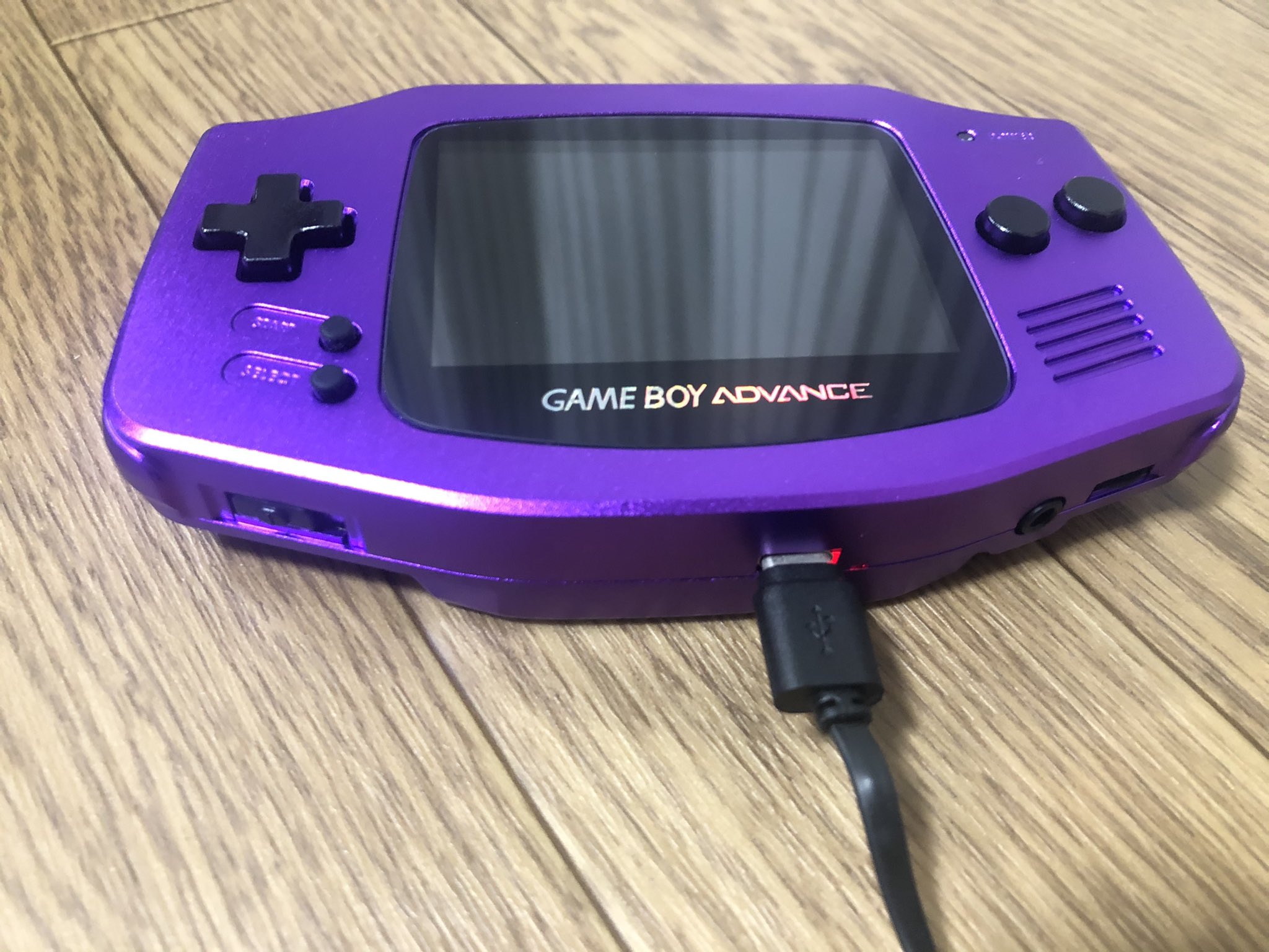 ゲームボーイアドバンスFunnyPlayingV3、ラミネートIPS液晶、埃無し