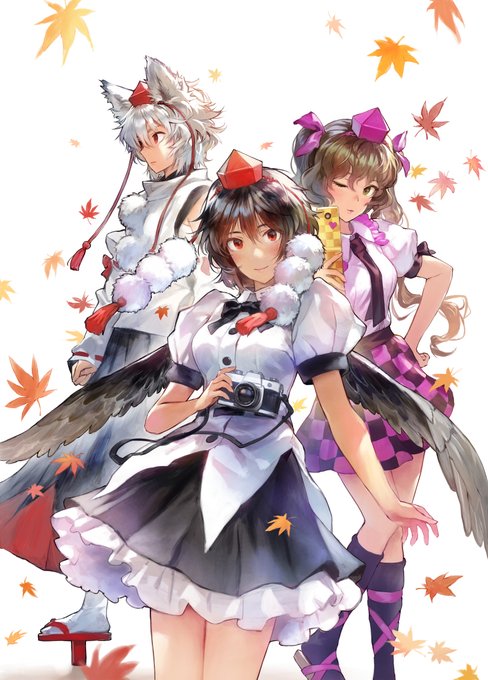 昨年中止され改めて今年の「文々。新聞友の会」告知用に使っていただいてる絵です。(再掲) 