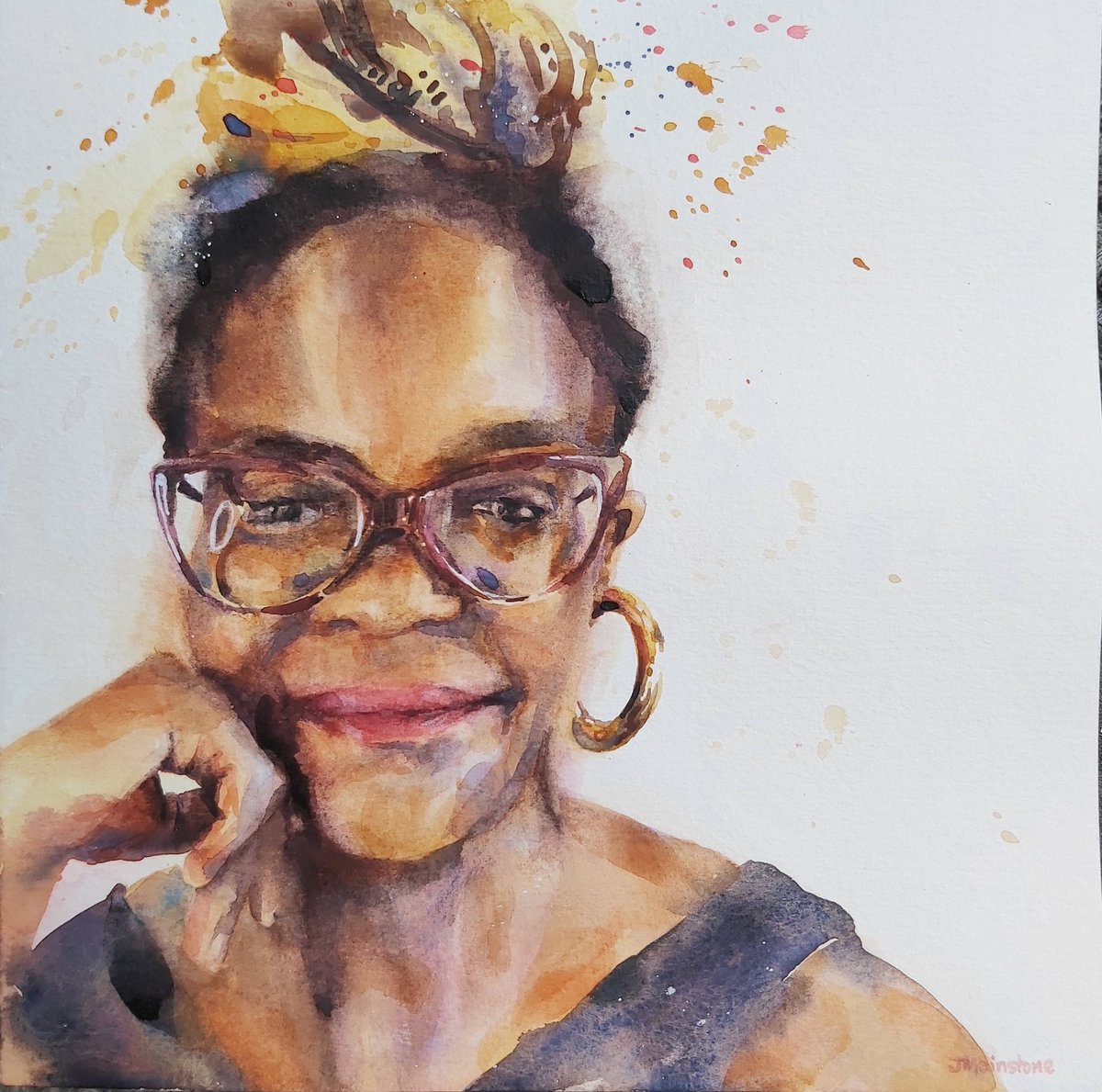 JoolsMainstone's tweet image. Oti Mabuse was the final portrait challenge for @SkyArts #myPAOTW  - a wonderful last sitter for this series.