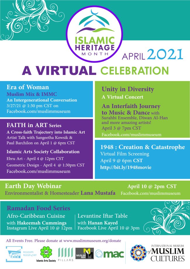Islamic Heritage Month 2021 conta.cc/311Mylc