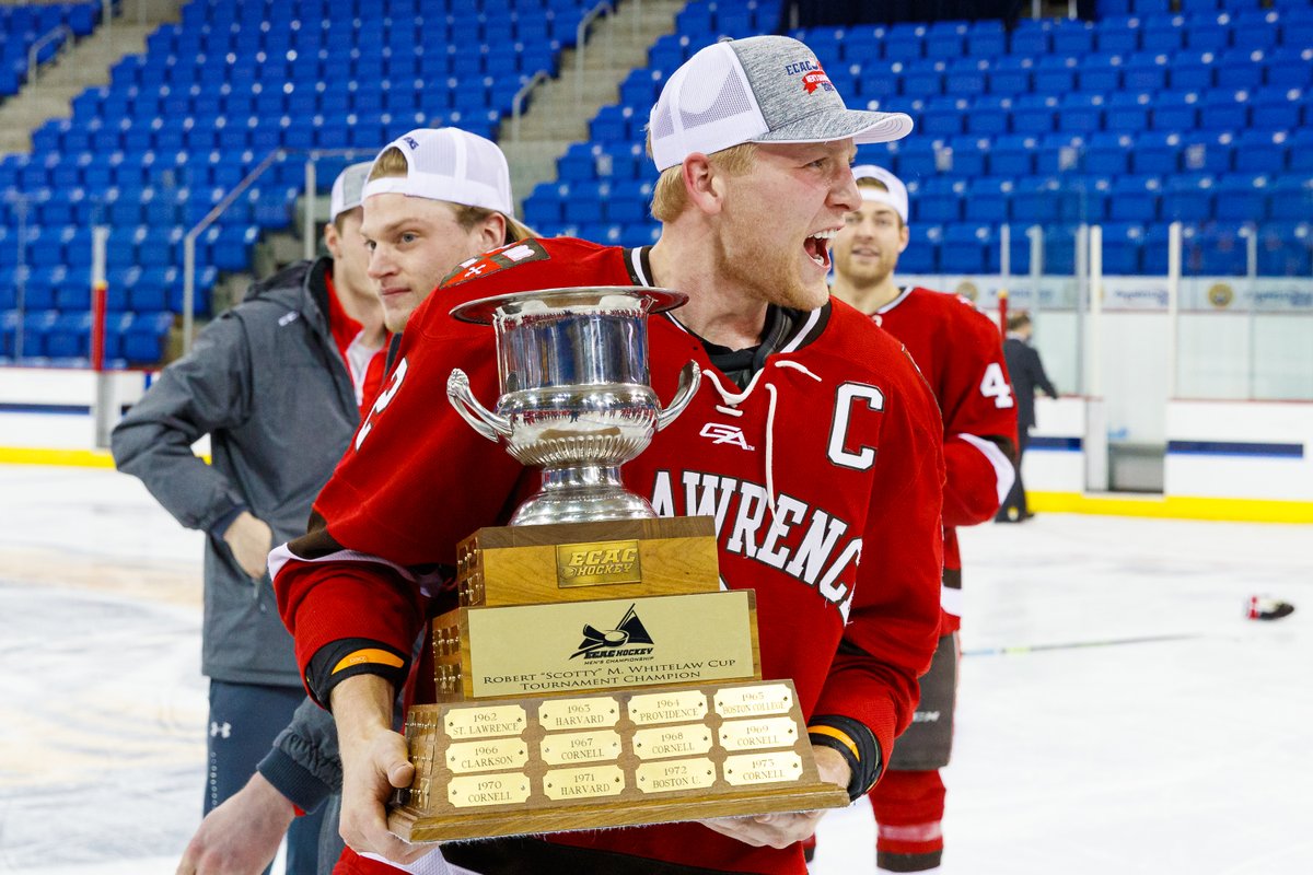 Pure joy for the first #ECACHockey title since 2001.