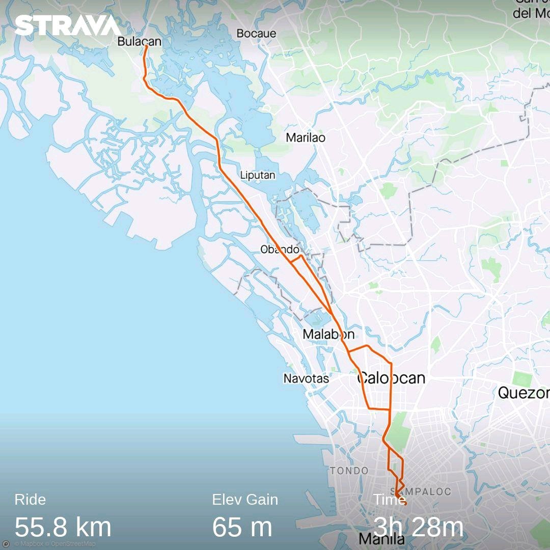 ronsimbillo's tweet photo. Longest Ride so far. Check out my activity on Strava: https://t.co/DItspGORXn https://t.co/UUPrSC5IYl