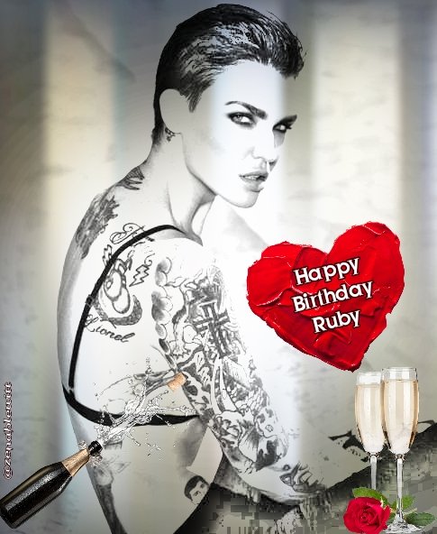 Happy birthday Ruby Rose        