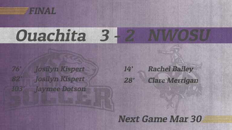 Great comeback Tigers! It was a memorable senior day. Thanks to all for the support. #OUASoccer