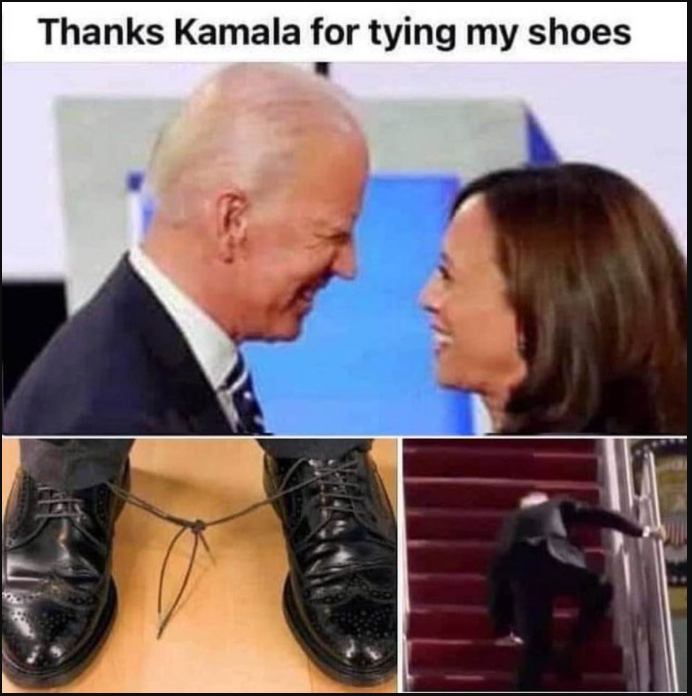 StrokerAce90's tweet photo. @SusanStJames3_ With all the common talk about Kamala waiting in the wings like a vulture for Old Joe to croak it almost makes one wonder if Kamala isn't working for Russia? - #RussianTakeover https://t.co/jGY6AIXQND