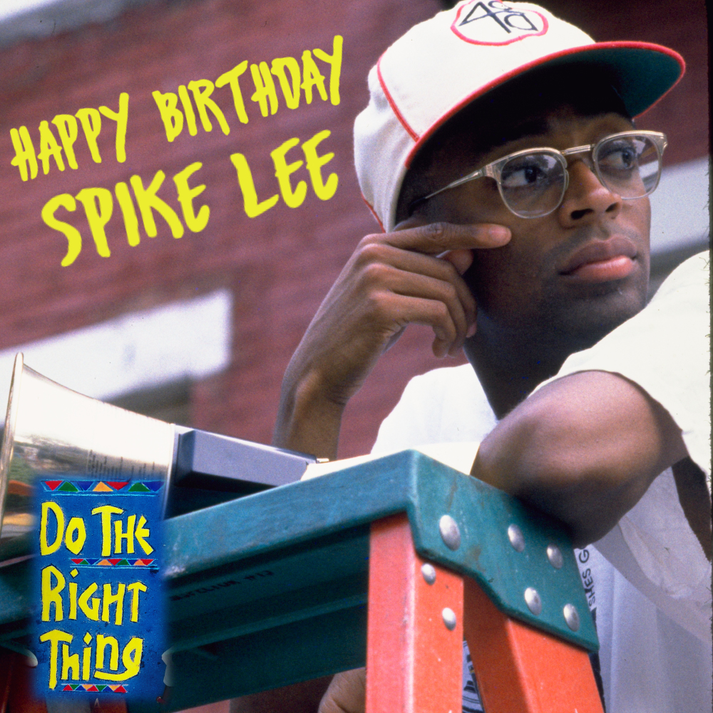 Happy birthday, Spike Lee!  